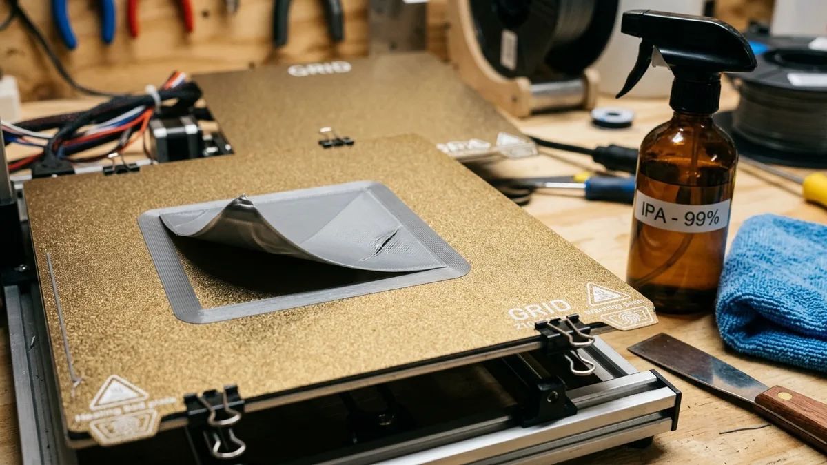 Fix First Layer Warping: Workshop Guide